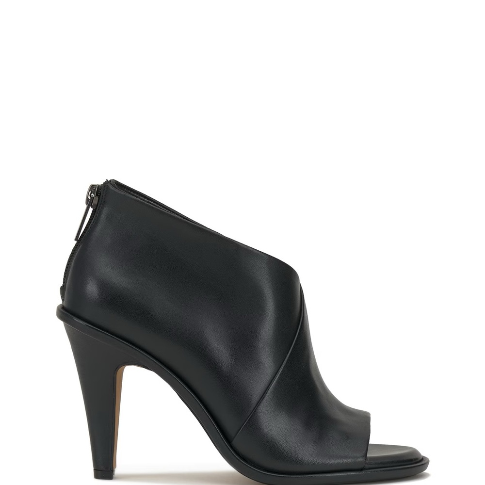 Vince Camuto Frisnell Peep-Toe Bootie. Only worn once but too small.